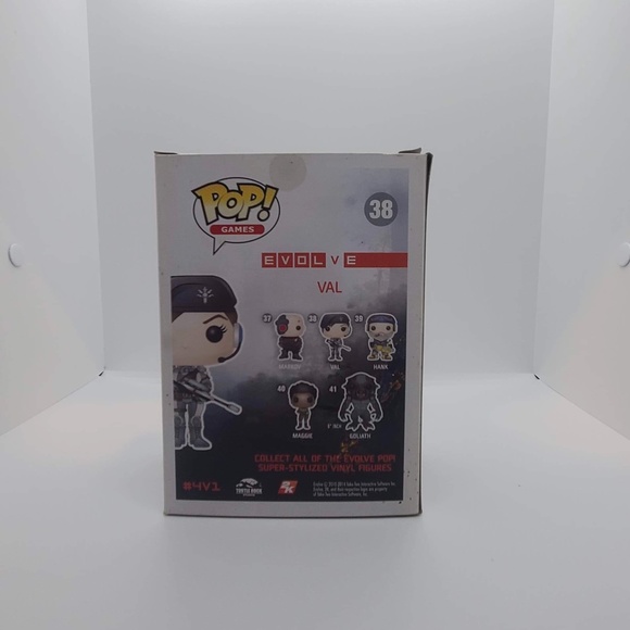 New in Box Funko POP Val - Evolve - Picture 4 of 6